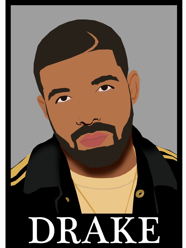 750x1000 Drake Vector Art Long T Shirt By Megwan Redbubble