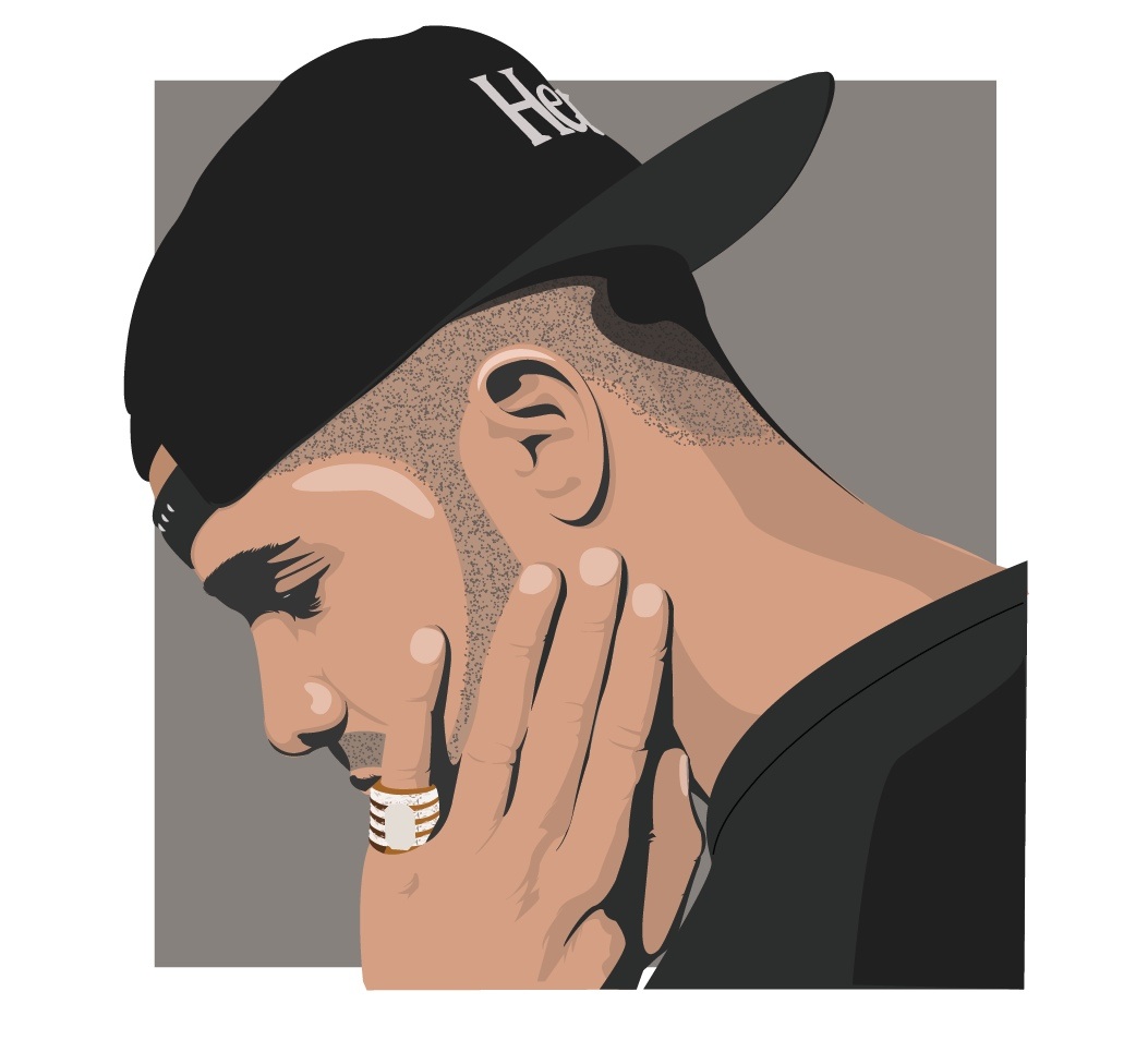 1053x965 Drake Vector I Done. In Adobe Illustrator Art