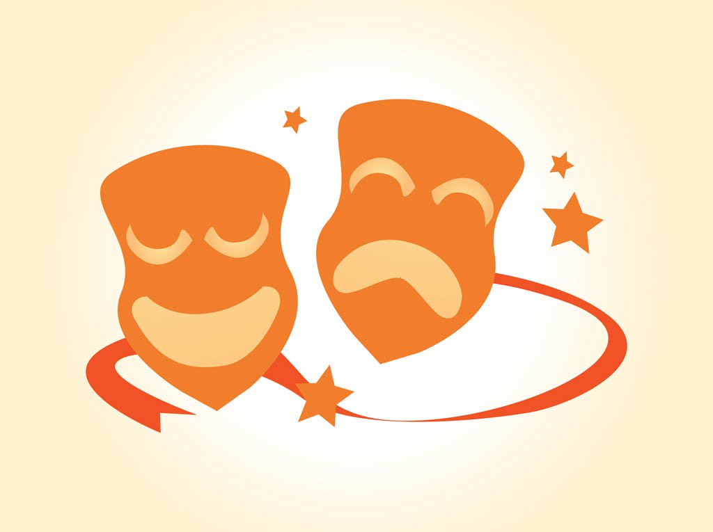 1024x765 Drama Masks Vector Vector Art Amp Graphics
