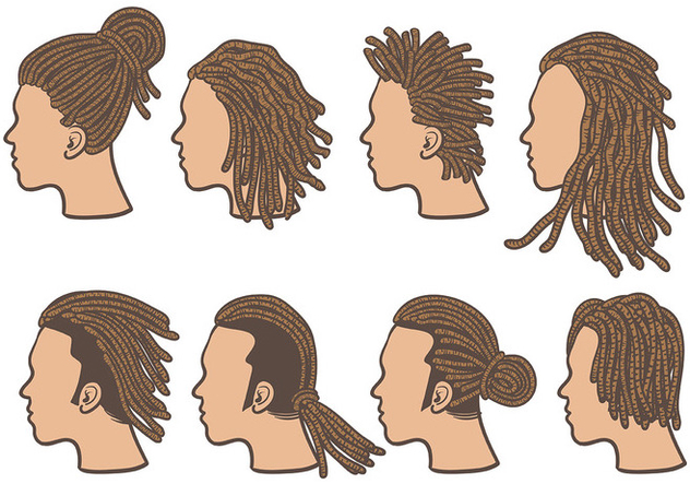 Dreadlocks Vector at GetDrawings | Free download