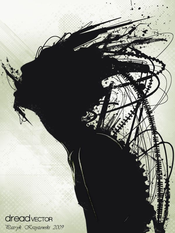 600x800 Dreads Vector By Patryk Vector