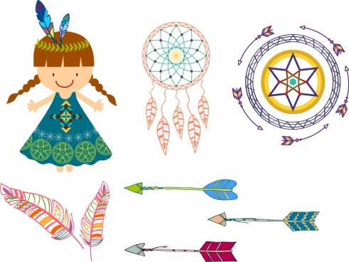 491x368 Dreamcatcher Free Vector Download (9 Free Vector) For Commercial