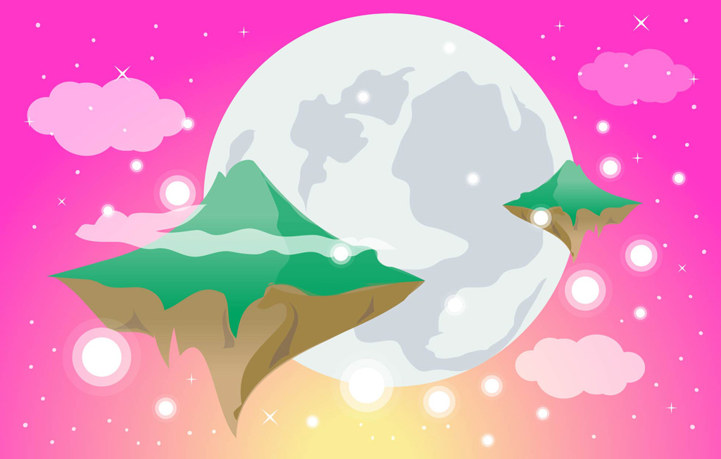 1024x653 Dream Planet Vector Art Amp Graphics
