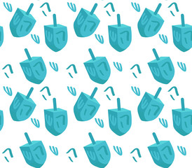 274x240 Dreidel Icon. Dreidel Flat Style. Dreidel Is Isolated On A White