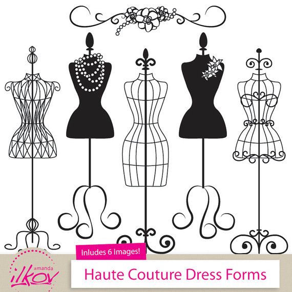 570x570 Gown Clipart Manikin
