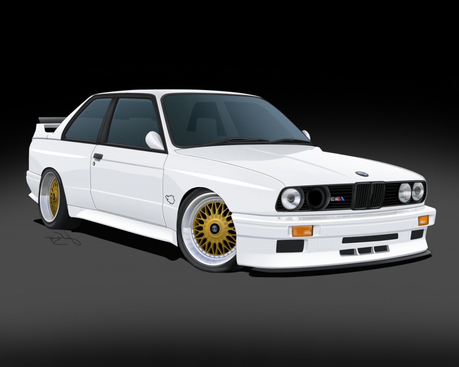 1536x1228 Bmw M Drift Car Vector Lazttweet