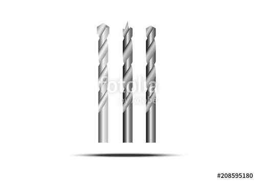 500x354 Metal Drill Bit Screw Driver Kit. Industrial And Home Workshop