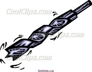 300x235 Drill Bit Vector Clip Art