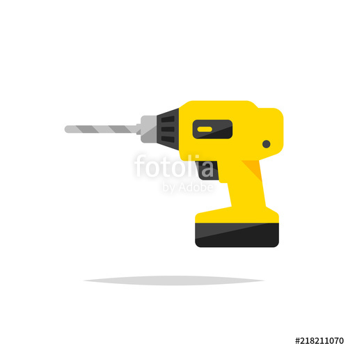 500x500 Drill Vector Isolated Stock Image And Royalty Free Vector Files