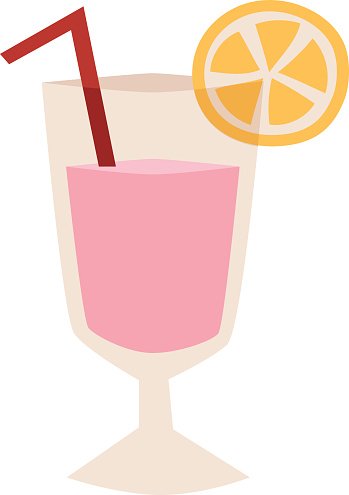 349x495 Cocktail Glass Vector Stock Vectors