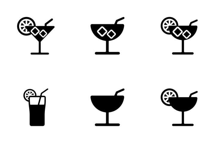 720x480 Premium Drink Vector Icons Icon Pack Download In Svg, Png, Eps, Ai