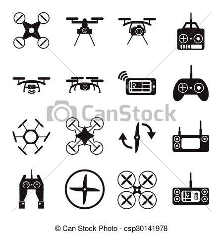 450x470 Drone Icon.