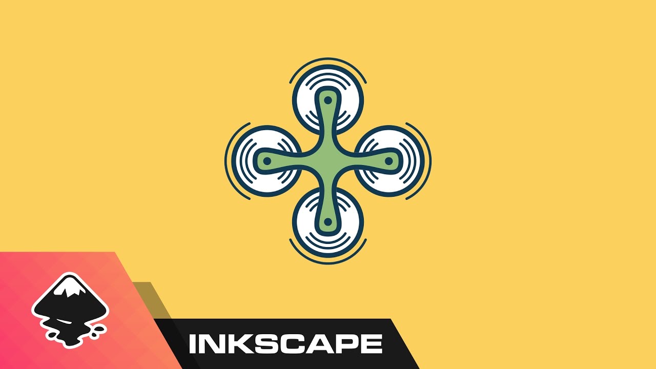 1280x720 Inkscape For Beginners Drone Icon Vector Tutorial