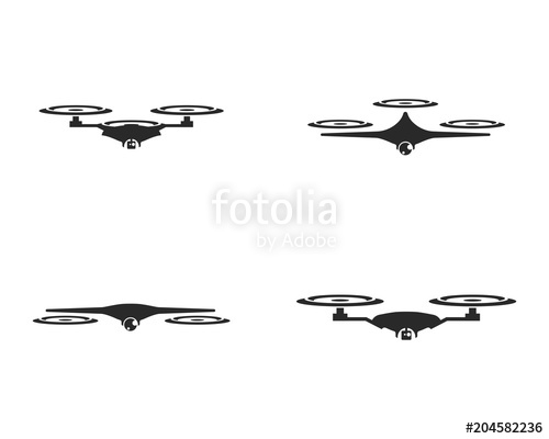 500x400 Drone Logo Vector Stock Image And Royalty Free Vector Files On