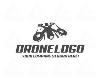 350x280 Ready Made Logo Drone Logo