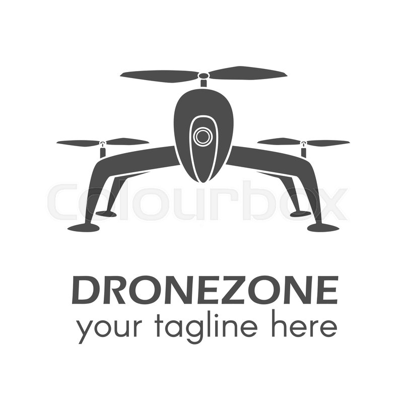 800x800 Creative Drone Logo. Perfect For Design Elements, Badges And