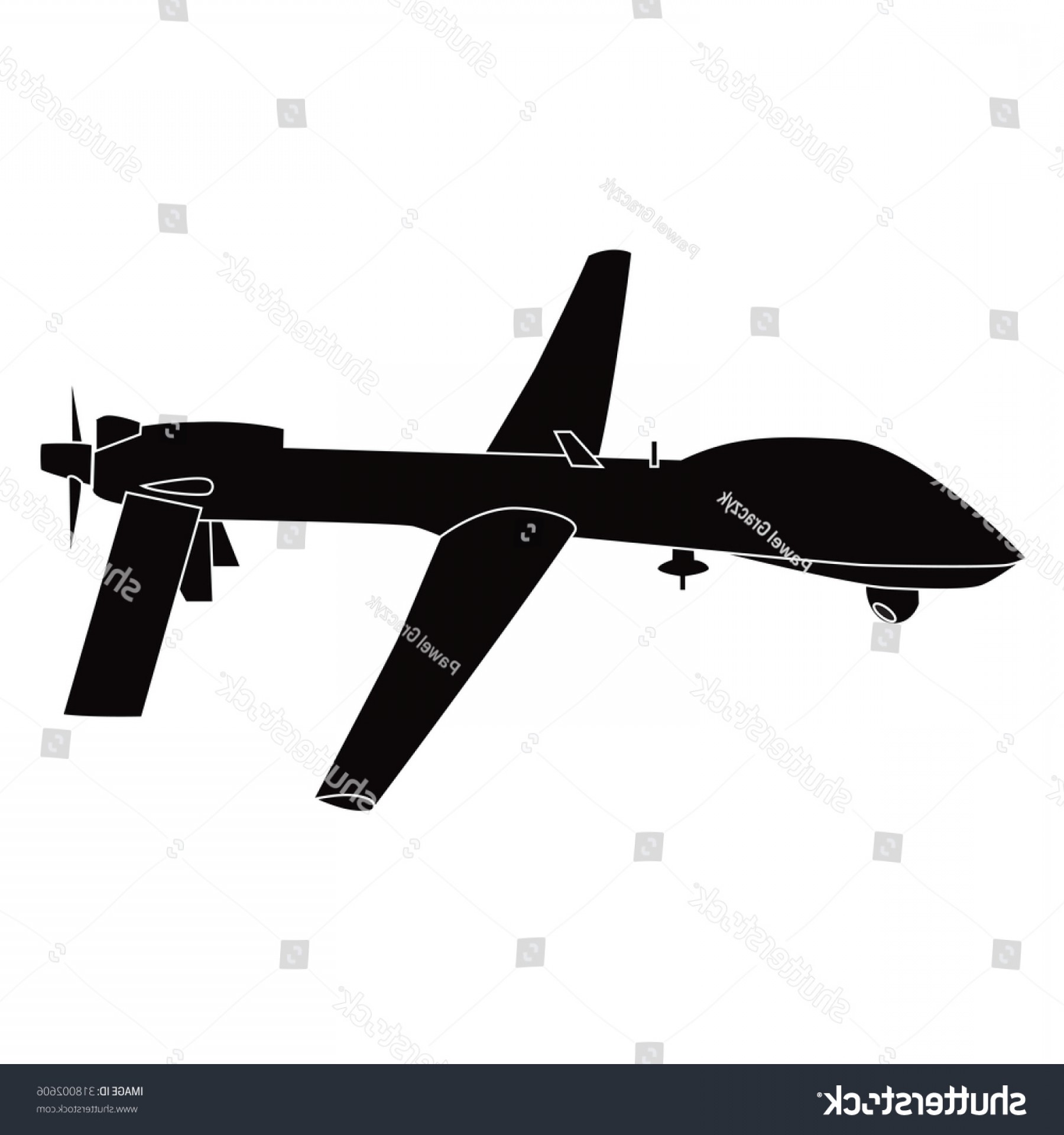 1800x1920 Predator Drone Vector Lazttweet