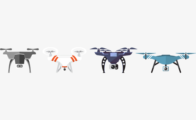 650x400 Vector Creative Flat Drone, Vector, Flat, Design Optimization Png