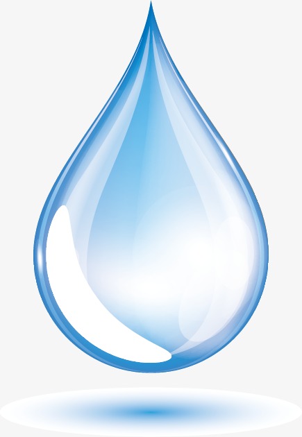 435x630 Vector Water Drop