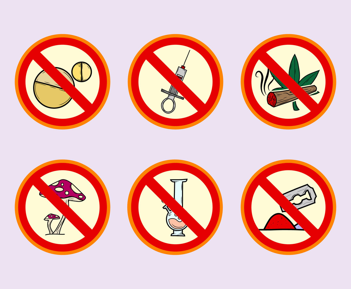 1136x936 No Drugs Campaign Vector Vector Art Amp Graphics