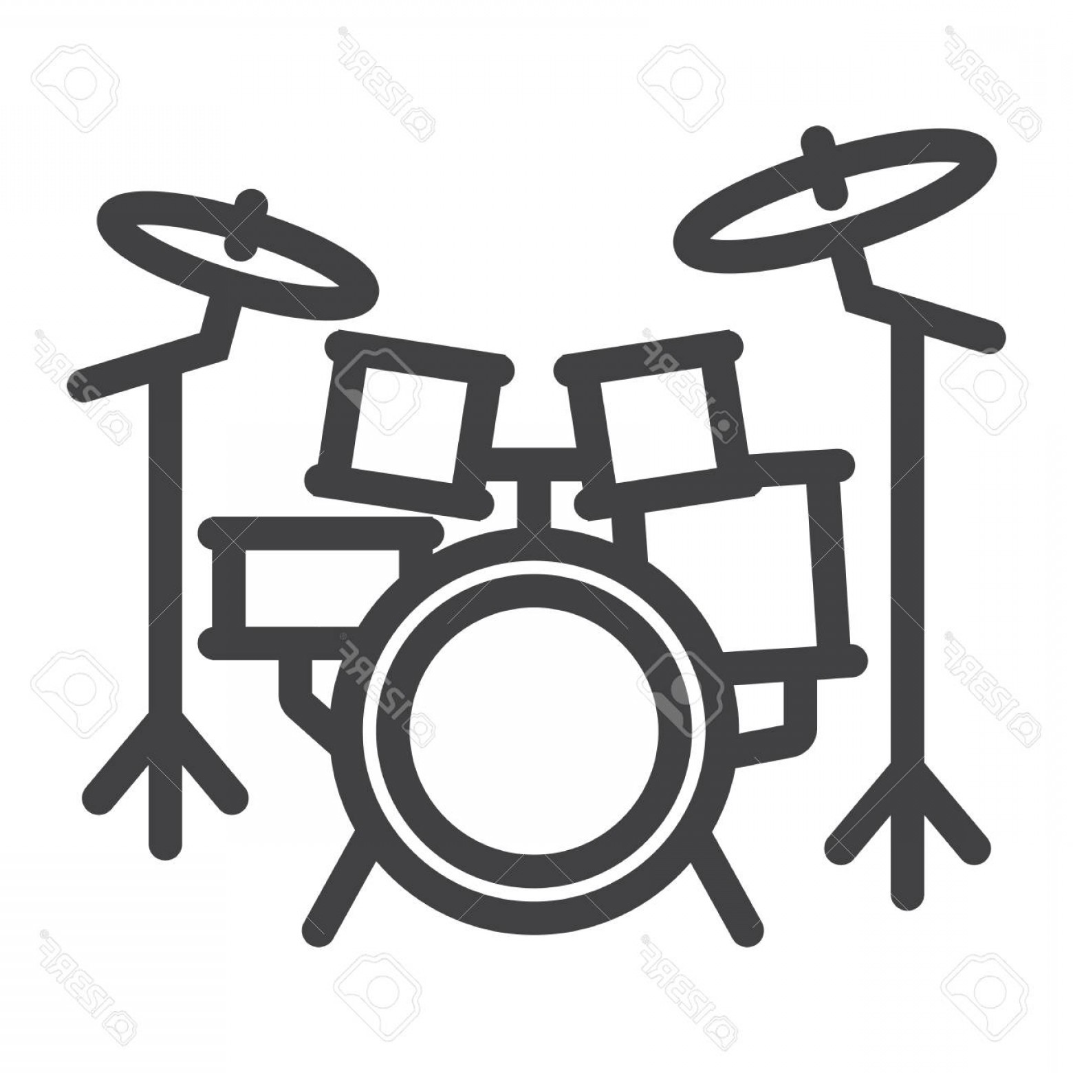 1560x1560 Kick Drum Vector Createmepink