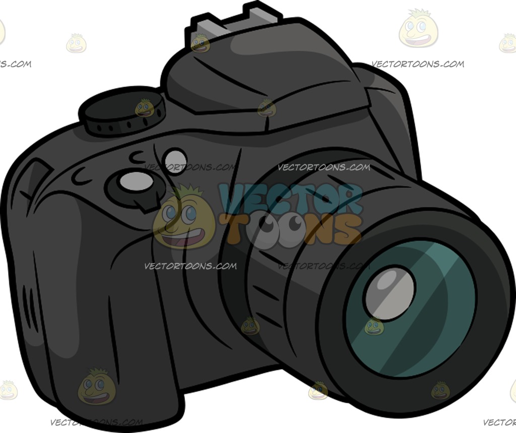 1024x859 Dslr Camera Cartoon
