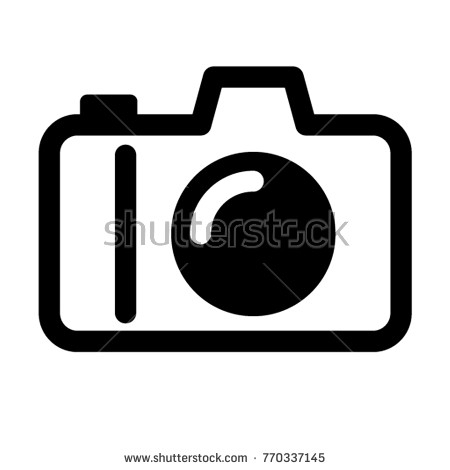 450x470 Dslr Camera Icon Vector Stock Vector 770337145 Shutterstock