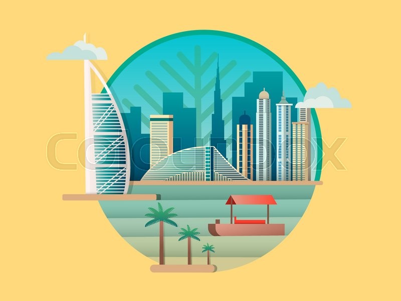 800x600 Dubai City Building Icon. Skyscraper City, Tower Architecture