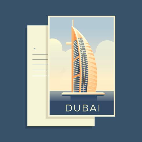 490x490 Postcards Of The World Dubai Vector