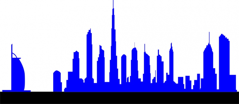 800x348 Vector Burj Khalifa Dubai Free Vector Download (18 Free Vector