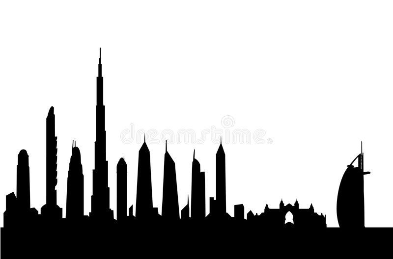800x528 Cityscape Clipart Building Dubai ~ Frames ~ Illustrations ~ Hd
