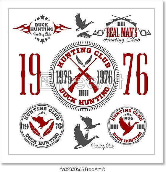 561x581 Free Art Print Of Duck Hunting