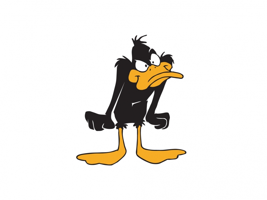 866x650 Daffy Duck Vector File