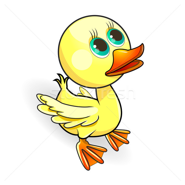 600x600 Duckling Vector Illustration Liolle ( 6207090) Stockfresh