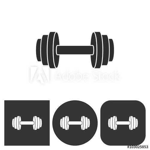500x500 Dumbbell
