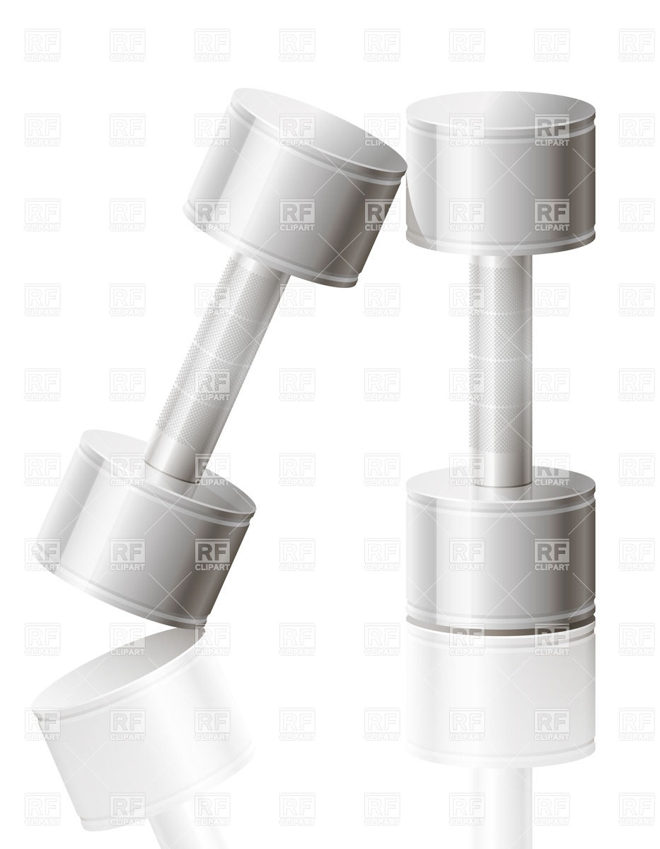 933x1200 Standing Metallic Dumbbells Vector Image Vector Artwork Of Sport