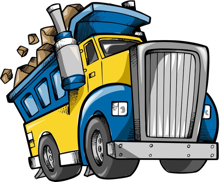 700x581 Dump Truck Vector Sketch Doodle Sticker We Live To Change