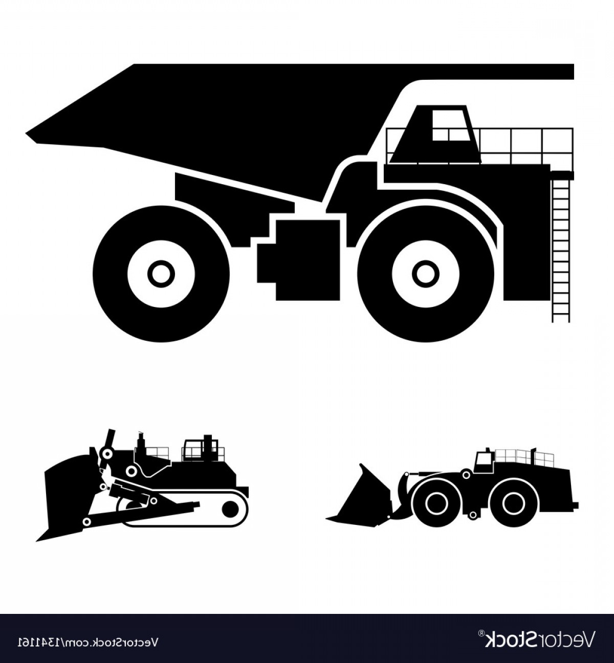 1200x1296 Symbol And A Bulldozer And Dump Truck Vector Orangiausa