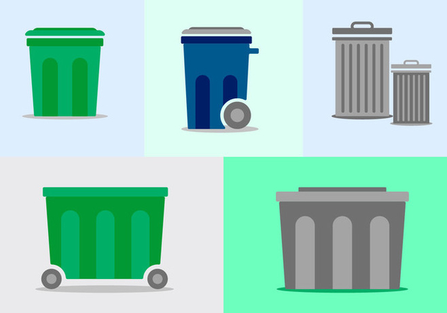 632x443 Free Dumpster Vector Pack Free Vector Download 347465 Cannypic