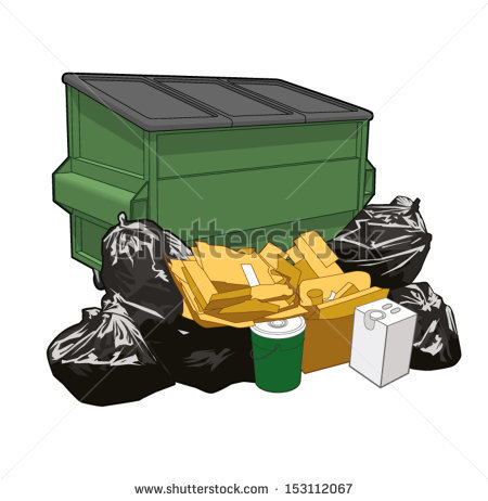 450x462 Trash Clipart Dumpster