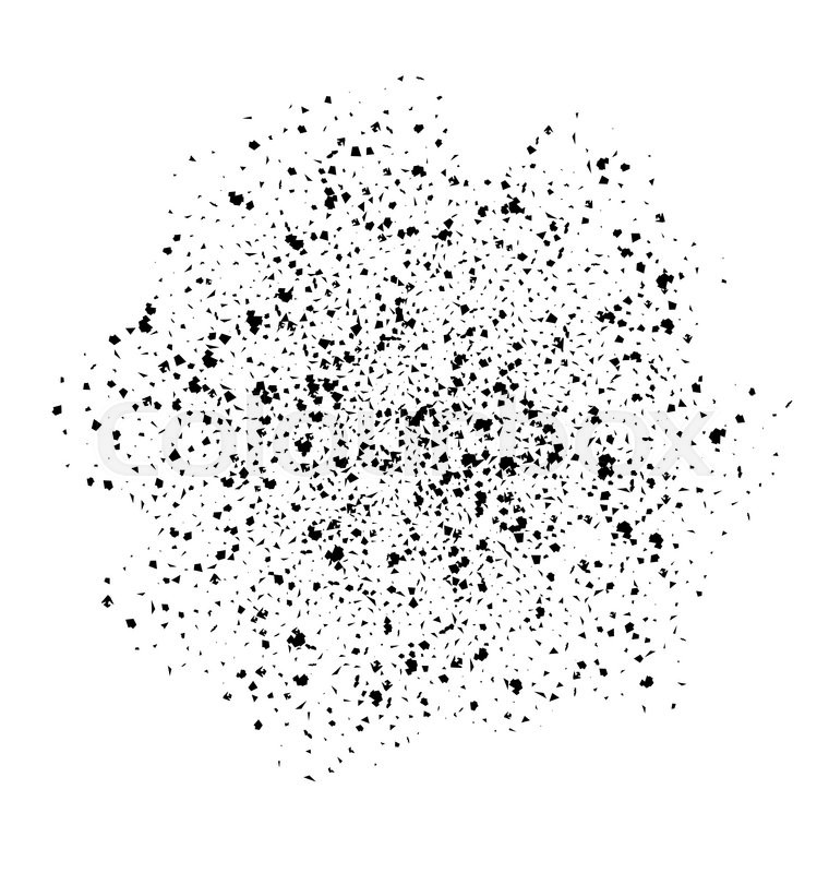 760x800 Illustration Abstract Energy Background With Black Dust Particles