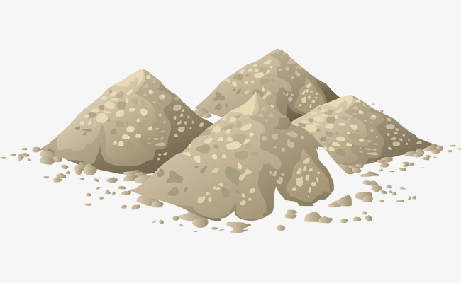 650x400 Vector Gravel, Sand And Stones, Dust, Vector Free Download Png And