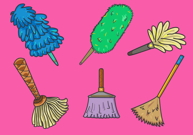 632x443 Various Feather Duster Vector Free Vector Download 365871 Cannypic