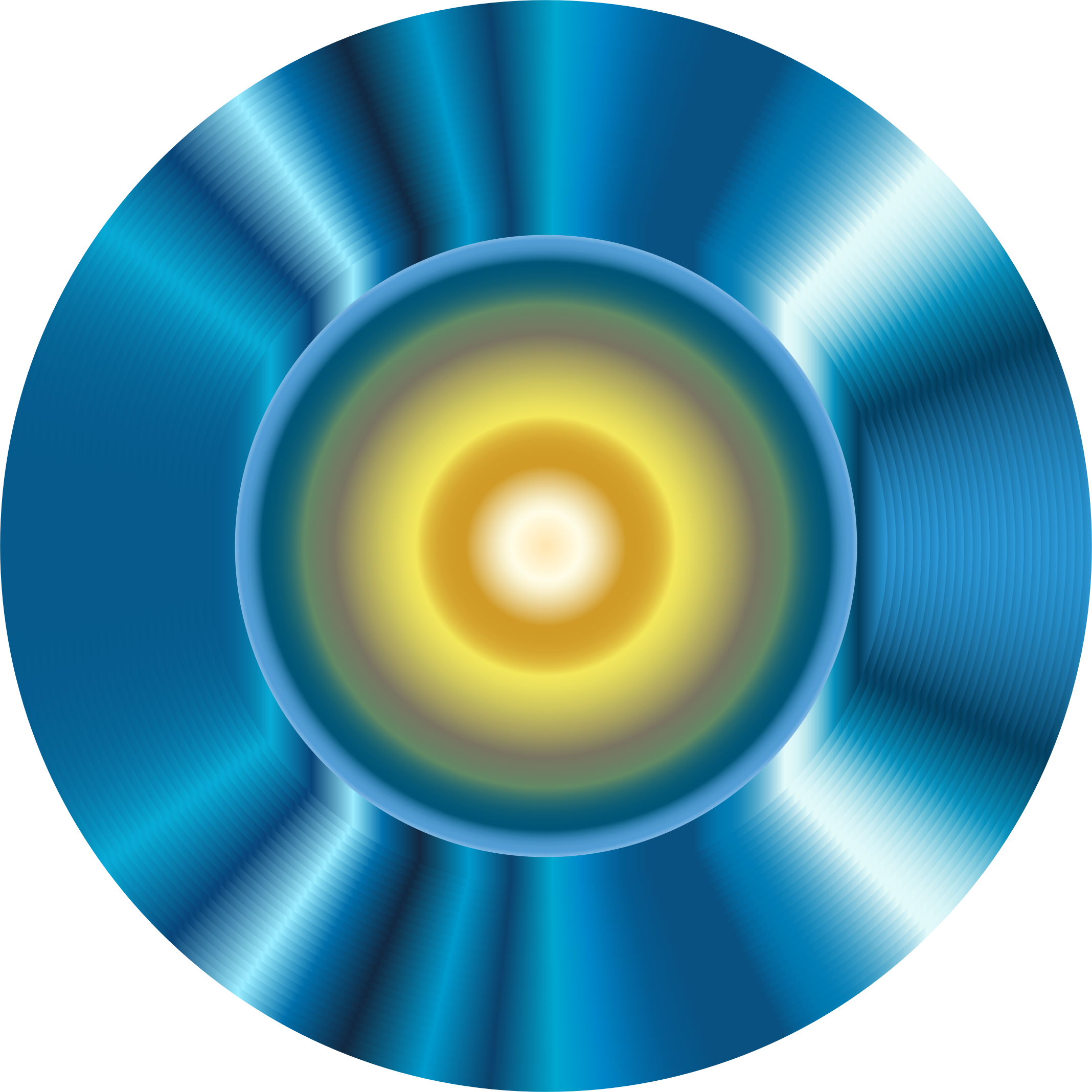 2136x2136 Disc Dvd Vector Clipart Image