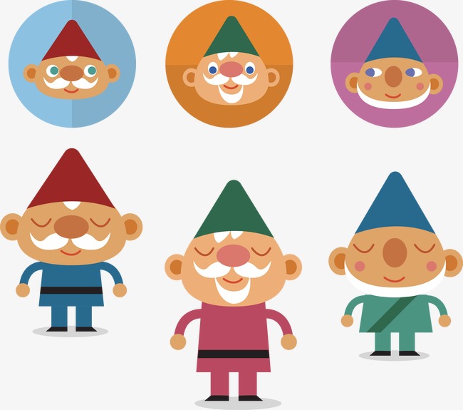650x575 Dwarf Vector, A Fairy Tale, Cartoon Characters, Creative Cartoon