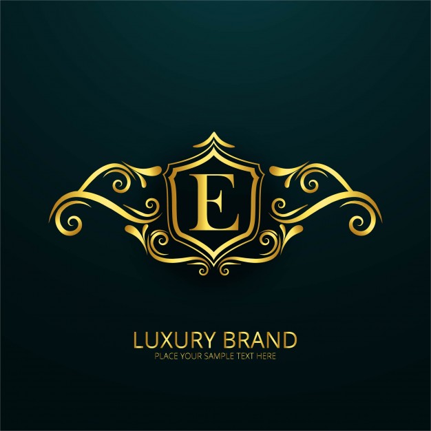 626x626 Luxury Letter E Logo Vector Free Download