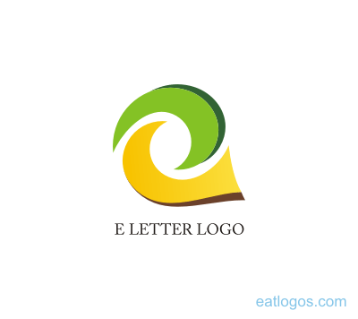 400x356 Letter E Logo Design Yellow Download Vector Logos Free Download