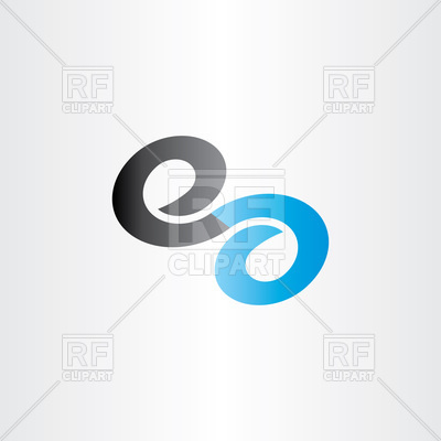400x400 Letter E Infinity Icon Vector Image Vector Artwork Of Icons And