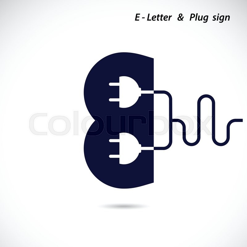 800x800 Creative E Letter Icon Abstract Logo Design Vector Template With