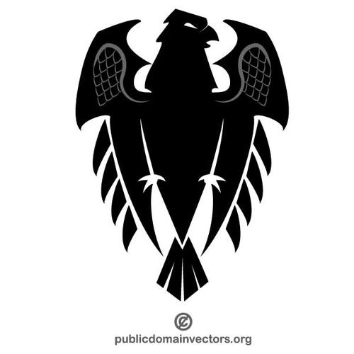 500x500 Eagle Vector Crest Public Domain Vectors